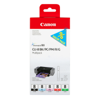 Tusz CANON CLI-8 BK/PC/PM/R/G Multi Pack