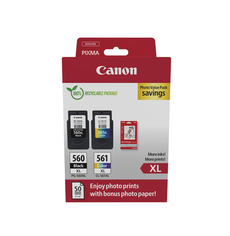 CANON CRG PG-560XL/CL-561XL Ink Cartridge PHOTO VALUE