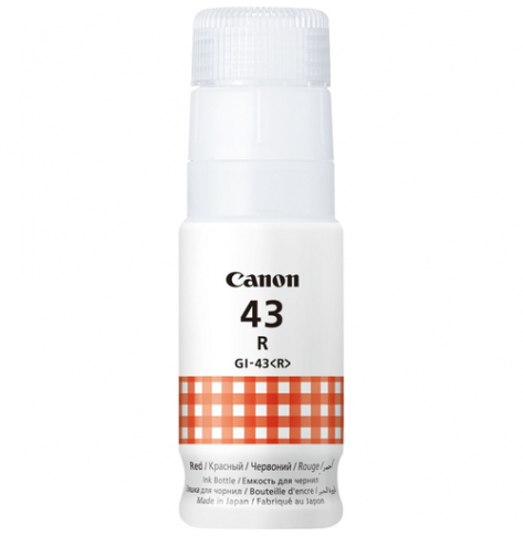 CANON GI-43 R EMB Red Ink Bottle