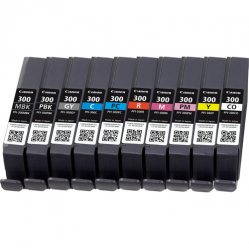 CANON PFI-300 MBK/PBK/C/M/Y/PC/PM/R/GY/CO Multi Pack