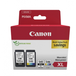 CANON PG-545XL/CL-546XLPHOTO Ink Cartridge VALUE BLSEC