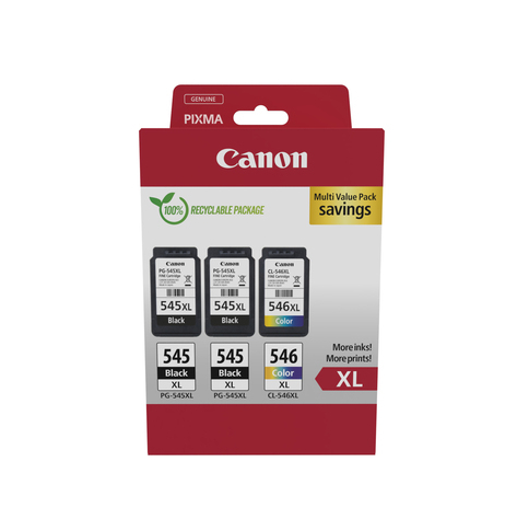 CANON PG-545XLx2/CL-546XL Ink Cartridge MULTI