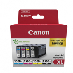 CANON PGI-1500XL Ink Cartridge BK/C/M/Y MULTI