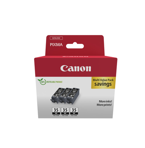 CANON PGI-35 Ink Cartridge BK TRIPLE