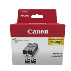 CANON PGI-520BK Ink Cartridge TwinPack black BLISTER