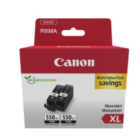 Tusz CANON PGI-550XL Ink Cartridge Twinpack Blistered