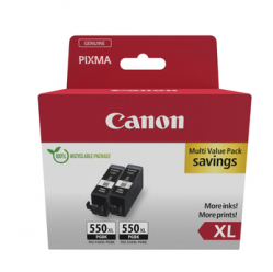 CANON PGI-550XL Ink Cartridge Twinpack Blistered