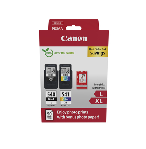 CANON PHOTO PACK PG-540L/CL-541XL Ink Cartridge