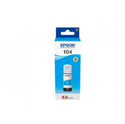 EPSON 104 EcoTank Cyan ink bottle (WE)