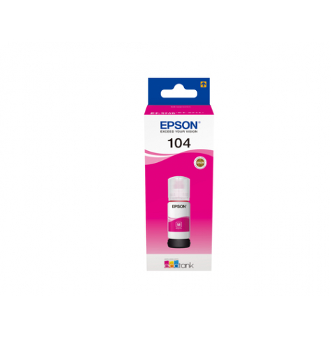 EPSON 104 EcoTank Magenta ink bottle (WE)