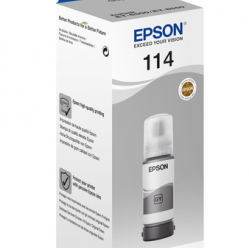 EPSON 114 EcoTank Grey ink bottle