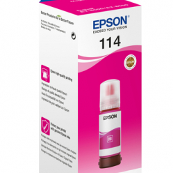 EPSON 114 EcoTank Magenta ink bottle