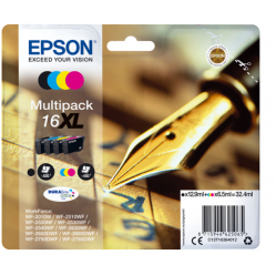 EPSON 16XL ink cartridge black and tri-colour high capacity 32.4ml 1-pack RF-AM blister