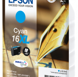EPSON 16XL ink cartridge cyan high capacity 6.5ml 450 pages 1-pack RF-AM blister