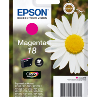 Tusz EPSON 18 ink cartridge magenta standard capacity 3.3ml 180 pages 1-pack RF-AM blister