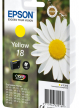 EPSON 18 ink cartridge yellow standard capacity 3.3ml 180 pages 1-pack RF-AM blister