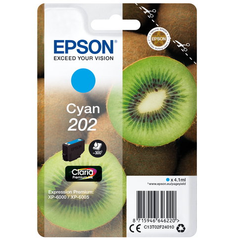 EPSON 202 Cyan Ink Cartridge sec