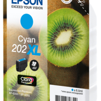 Tusz EPSON 202XL Cyan Ink Cartridge (with security)