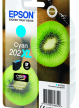 EPSON 202XL Cyan Ink Cartridge (with security)