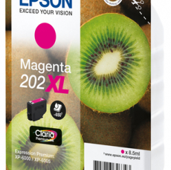 EPSON 202XL Magenta Ink Cartridge (with security)