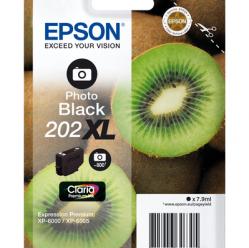 EPSON 202XL Photo Black Ink Cartridge (with security)