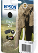 EPSON 24 ink cartridge black standard capacity 5.1ml 240 pages 1-pack RF-AM blister