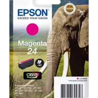 Tusz EPSON 24 ink cartridge magenta standard capacity 4.6ml 360 pages 1-pack RF-AM blister