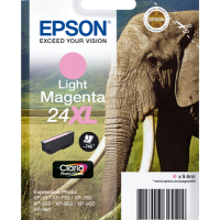 Tusz EPSON 24XL ink cartridge light magenta high capacity 9.8ml 740 pages 1-pack RF-AM blister