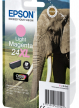 EPSON 24XL ink cartridge light magenta high capacity 9.8ml 740 pages 1-pack RF-AM blister