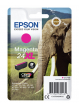 EPSON 24XL ink cartridge magenta high capacity 8.7ml 740 pages 1-pack RF-AM blister