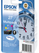 EPSON 27 ink cartridge cyan, magenta and yellow standard capacity 3x3.6ml 3x350 pages combopack RF-AM blister - DURABrite