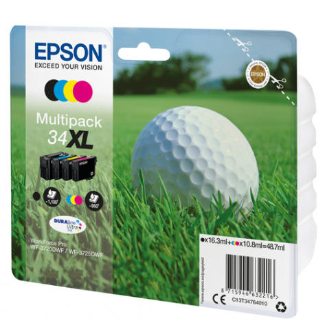 EPSON 34XL Ink Multipack CMYK Blister