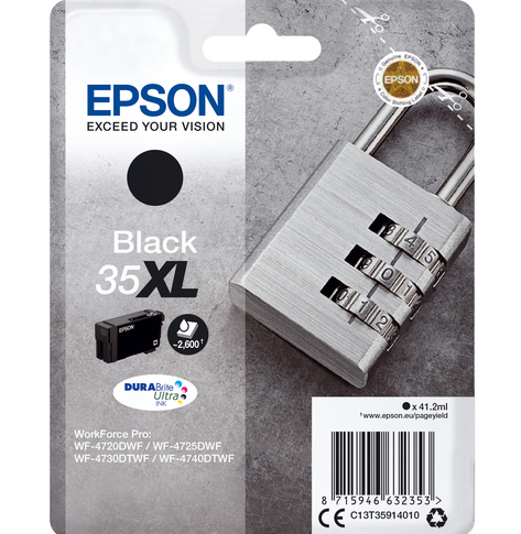EPSON 35XL Ink Black 41,2ml