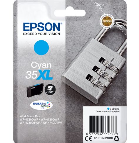 EPSON 35XL Ink Cyan 20,3ml
