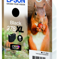 EPSON 378XL Black Ink Cartridge (with Security)