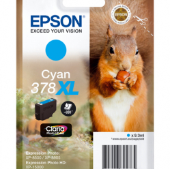 EPSON 378XL Cyan Ink Cartridge (With Security)