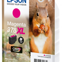 EPSON 378XL Magenta Ink Cartridge (With Security)