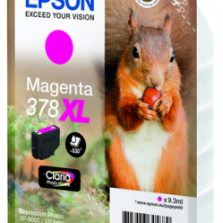 EPSON 378XL Magenta Ink Cartridge (With Security)