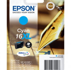 EPSON C13T16324012 Epson T1632 XL cyan DURABrite 6,5 ml WF-2010/25x0