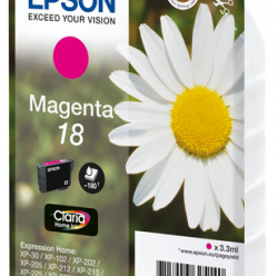 EPSON C13T18034012 Epson T1803 magenta 3,3 ml XP-102/202/205/302/305/402/405/405WH