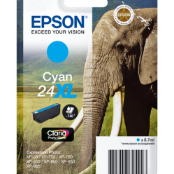 EPSON C13T24324012 Epson T2432 XL cyan 8,7 ml XP-750/850