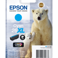 Tusz EPSON C13T26324012 Epson T2632 XL cyan Claria 9,7 ml XP-600/700/800