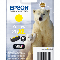 EPSON C13T26344012 Epson T2634 XL yellow Claria 9,7 ml XP-600/700/800