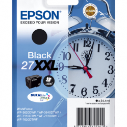 EPSON C13T27914022 Epson T2791 black 27 XXL DURABrite Ultra BLISTER RF+AM