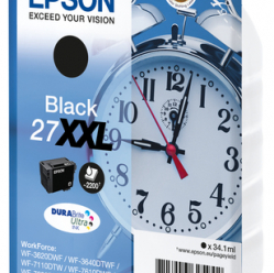 EPSON C13T27914022 Epson T2791 black 27 XXL DURABrite Ultra BLISTER RF+AM
