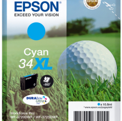 EPSON C13T34724010 Epson Cyan 34XL T3472