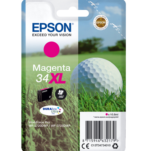 EPSON C13T34734010 Epson Magenta 34XL T3473