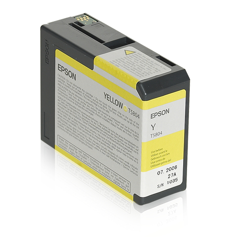 EPSON C13T580400 Epson T5804 yellow 80 ml Stylus Pro 3880