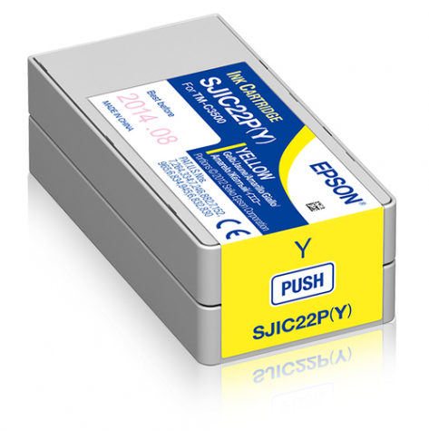 EPSON C33S020604 Epson yellow ink bottle 32,5 ml ColorWorks TM-C3500
