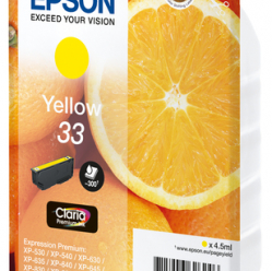 EPSON Cartouche Oranges Ink Claria Premium Yellow